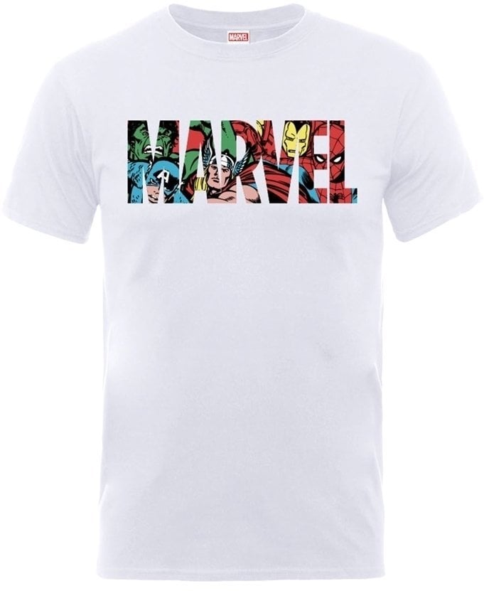 T-shirt Marvel Blanc S T-shirt de film