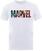 Tričko Marvel Comics Logo Character Infill White L Tričko