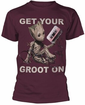 T-shirt Marvel Guardians Of The Galaxy Vol 2 Get Your Groot On Burgundy L T-shirt - 1