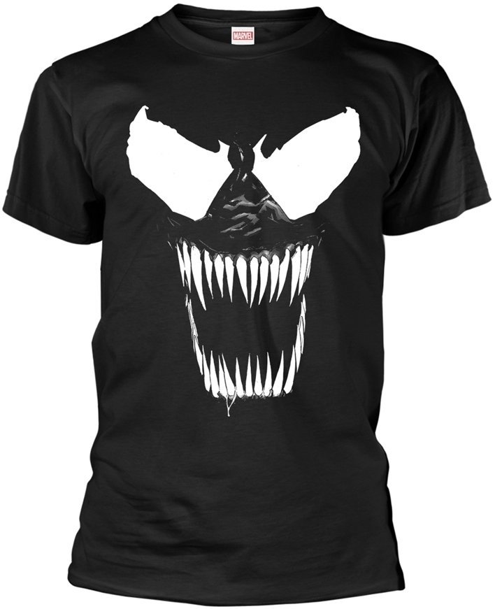 Shirt Marvel Shirt Venom Bare Teeth Zwart XL
