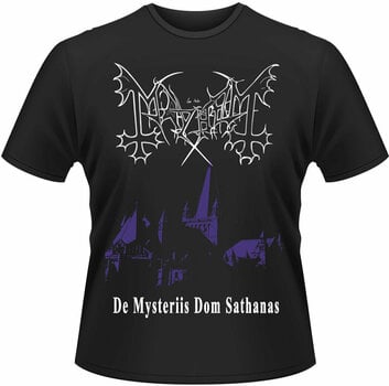 Shirt Mayhem Shirt De Mysteriis Dom Sathanas Black S - 1