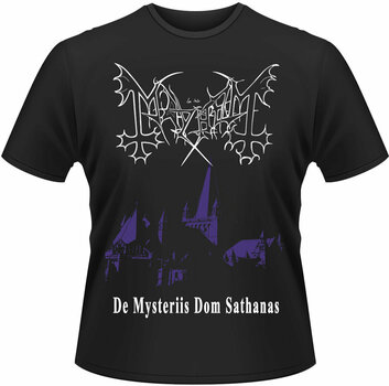 Tričko Mayhem Tričko De Mysteriis Dom Sathanas Black L - 1