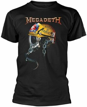 T-shirt Megadeth Full Metal Vic Black XL T-shirt - 1