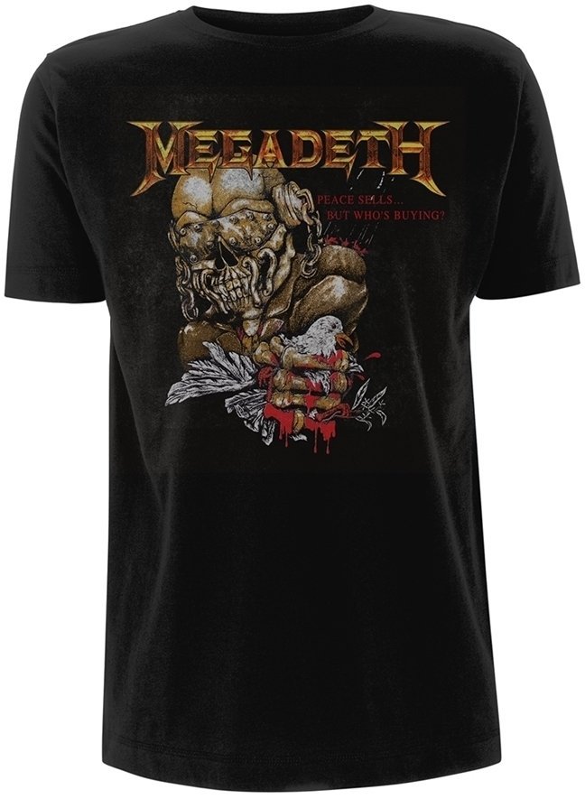 T-Shirt Megadeth T-Shirt Peace Sells But Who's Buying Schwarz XL