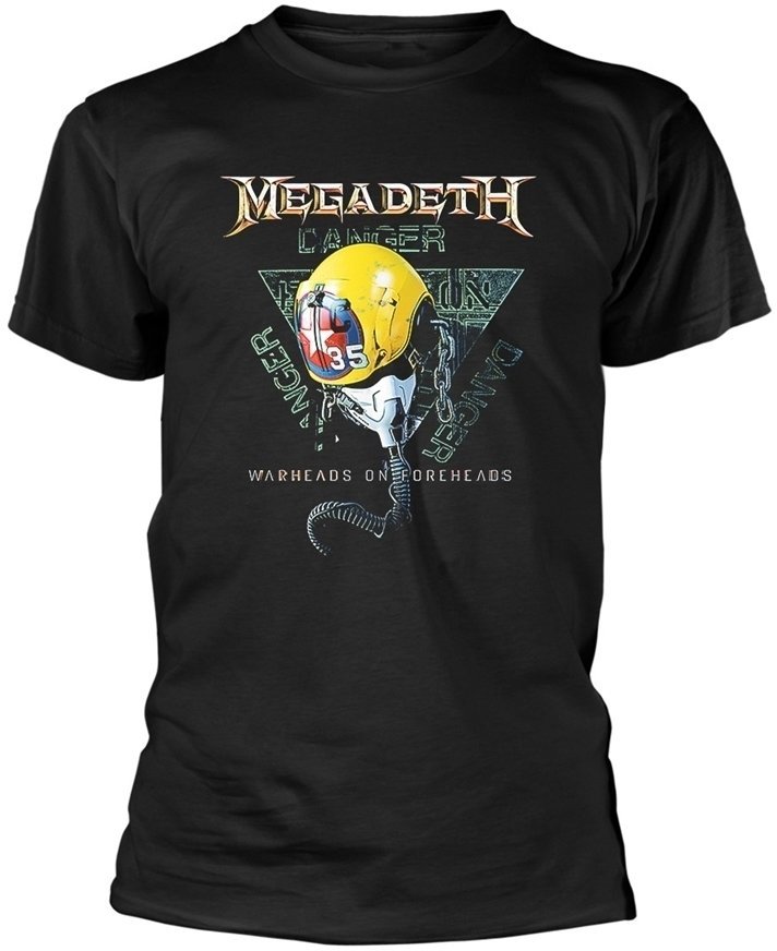 Skjorte Megadeth Skjorte VC35 Sort 2XL