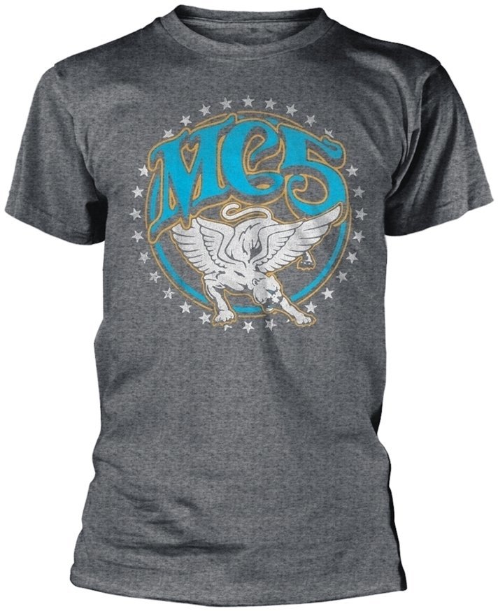 T-shirt MC5 White Panther Grey XL T-shirt