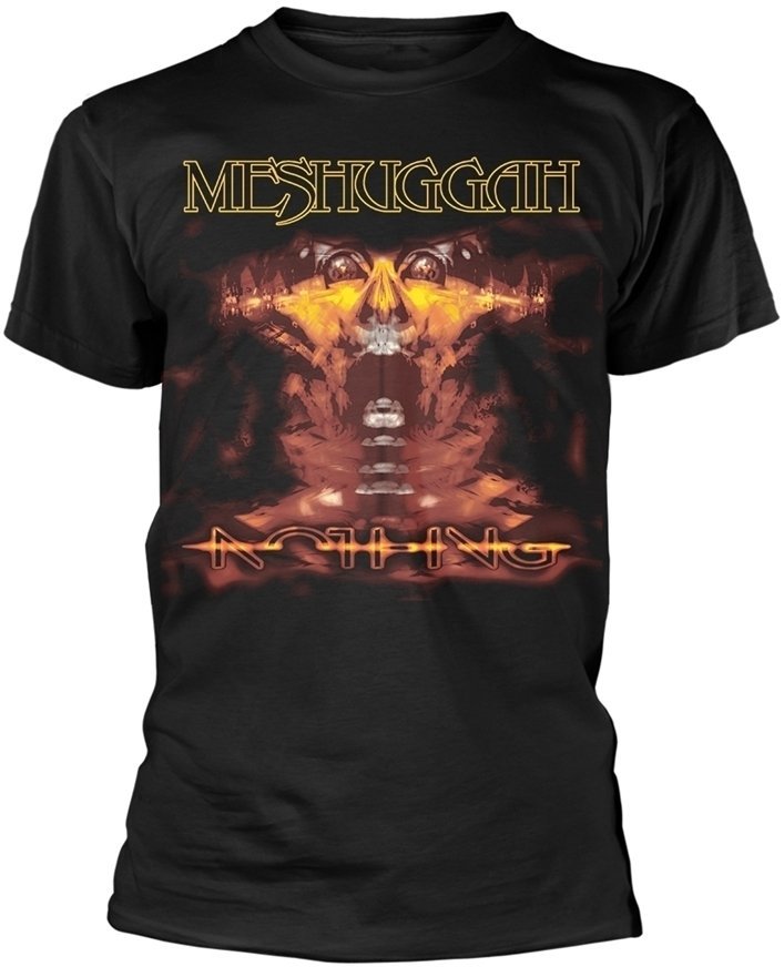 Shirt Meshuggah Shirt Nothing Heren Zwart S