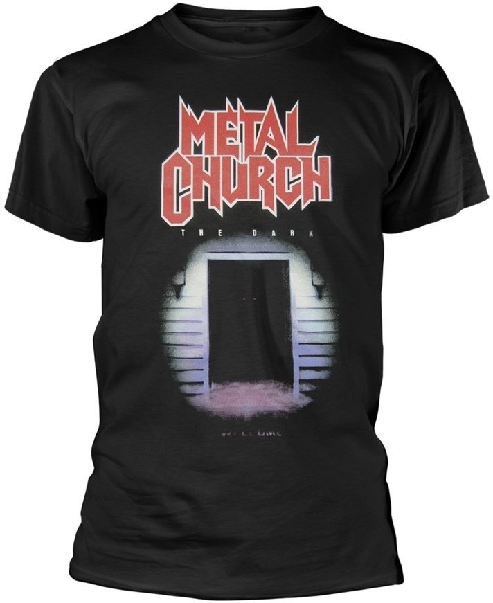 Shirt Metal Church Shirt The Dark Black M