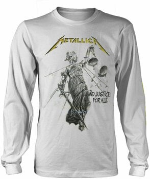 Paita Metallica Paita And Justice For All Valkoinen XL - 1