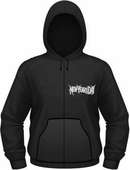 Kapuco New Years Day Kapuco Long Hair Skull Black S - 1