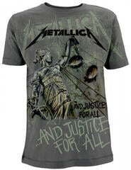 T-Shirt Metallica T-Shirt And Justice For All Herren Grey XL
