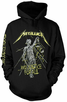 Felpa con cappuccio Metallica Felpa con cappuccio And Justice For All Black M - 1