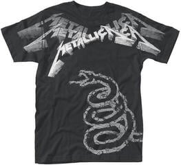 T-Shirt Metallica Black Album Faded All Over Black