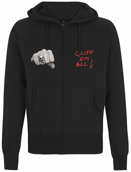 Hoodie Metallica Cliff Burton Fists Black L Hoodie - 1