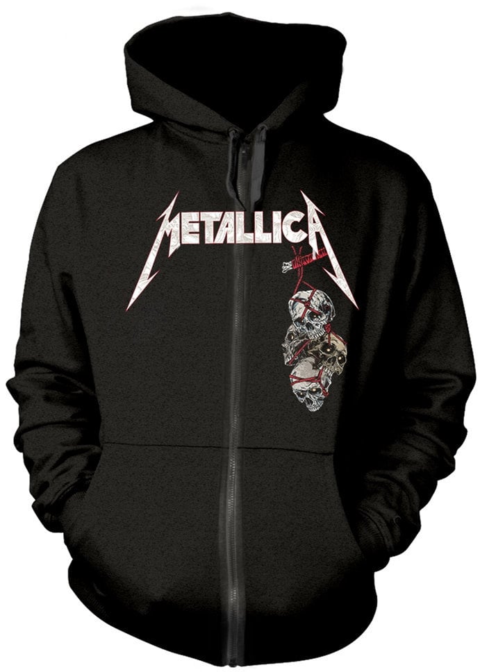 Hættetrøje Metallica Hættetrøje Death Reaper Black S