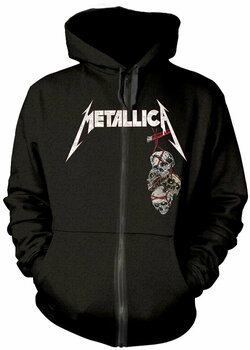 Felpa con cappuccio Metallica Felpa con cappuccio Death Reaper Black M - 1