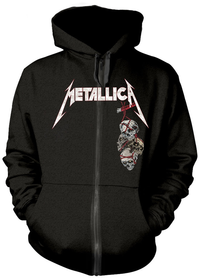Felpa con cappuccio Metallica Felpa con cappuccio Death Reaper Black L