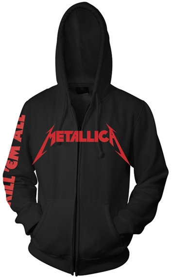 Φούτερ με Κουκούλα Metallica Φούτερ με Κουκούλα Kill Em All Black S