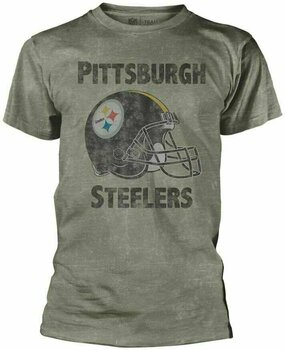 T-Shirt NFL T-Shirt Pittsburgh Steelers 2018 Herren Grau M - 1