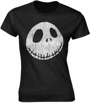 Tricou The Nightmare Before Christmas Tricou Cracked Face Black L - 1