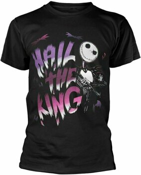 T-shirt The Nightmare Before Christmas T-shirt Hail The King Homme Noir L - 1