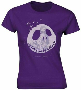 Tricou The Nightmare Before Christmas Tricou Seriously Spooky Purple S - 1