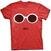 Skjorta Nirvana Skjorta Red Sunglasses Herr Red 2XL