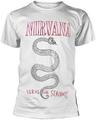 Nirvana Serpent Snake White L T-särk