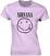 Majica Nirvana Majica Happy Face Pink S
