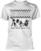 T-Shirt No Doubt T-Shirt Chequer Distressed Weiß 2XL