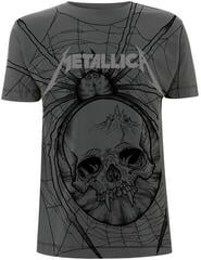 Koszulka Metallica Spider All Over Grey