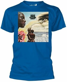 T-Shirt Miles Davis T-Shirt Bitches Brew Herren Blau S - 1