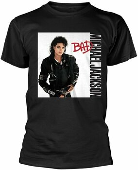 Shirt Michael Jackson Shirt Bad Heren Black M - 1