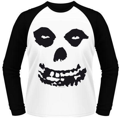 T-shirt Misfits T-shirt All Over Skull Branco-Preto L