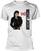T-Shirt Michael Jackson T-Shirt Bad Herren White M