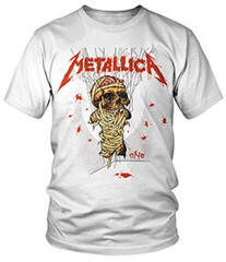 Maglietta Metallica One Landmine White