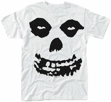 Skjorte Misfits Skjorte All Over Skull White L - 1