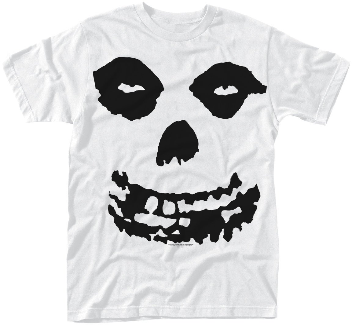 Shirt Misfits Shirt All Over Skull White XL