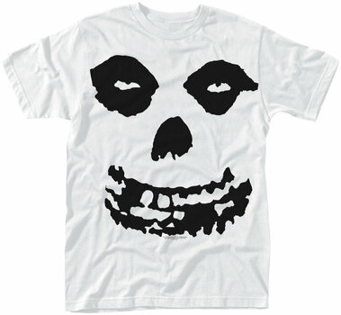 T-Shirt Misfits T-Shirt All Over Skull White 2XL - 1