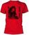 Camiseta de manga corta Minor Threat Camiseta de manga corta LP Hombre Rojo L