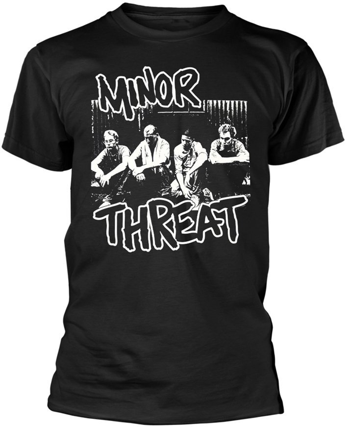 Camiseta de manga corta Minor Threat Camiseta de manga corta Xerox Hombre Negro M
