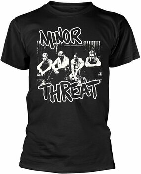 Skjorta Minor Threat Skjorta Xerox Black L - 1