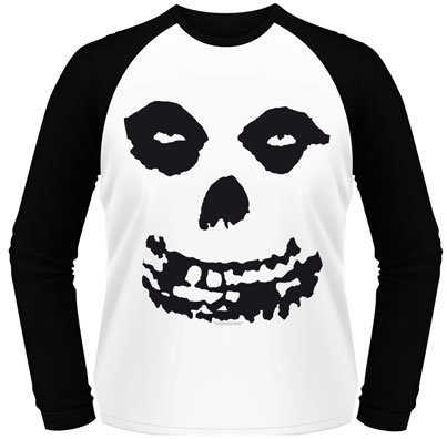 Tričko Misfits Tričko All Over Skull Black/White S