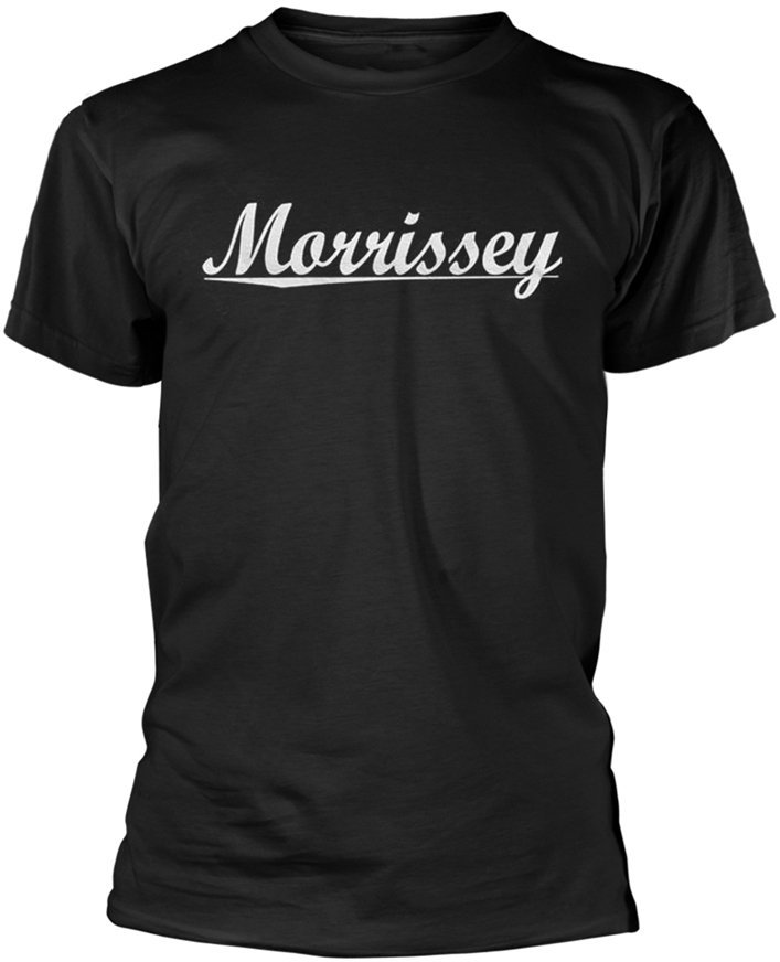 Shirt Morrissey Shirt Text Logo Heren Black L