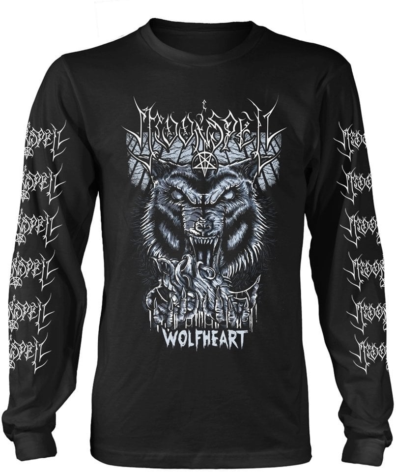 Риза Moonspell Риза Wolfheart Мъжки Черeн XL
