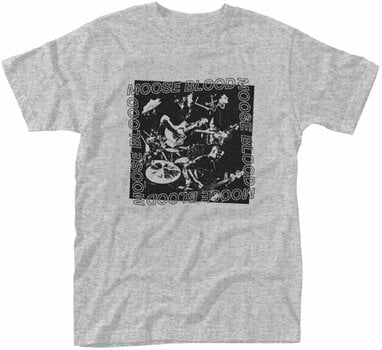 T-Shirt Moose Blood T-Shirt Live Herren Grau M - 1