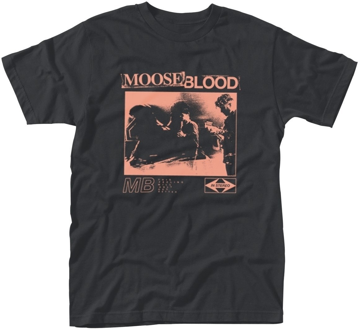 T-Shirt Moose Blood T-Shirt This Feeling Schwarz M