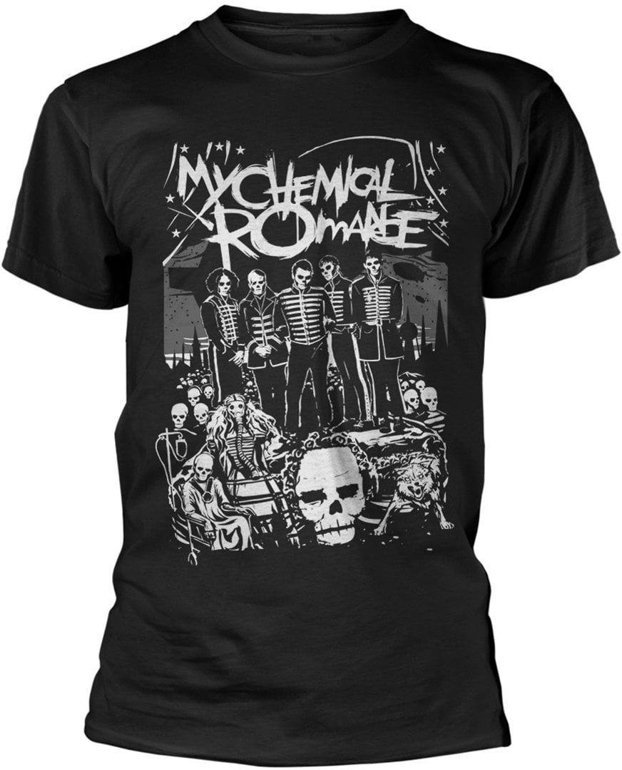 Camiseta de manga corta My Chemical Romance Camiseta de manga corta Dead Parade Hombre Black S