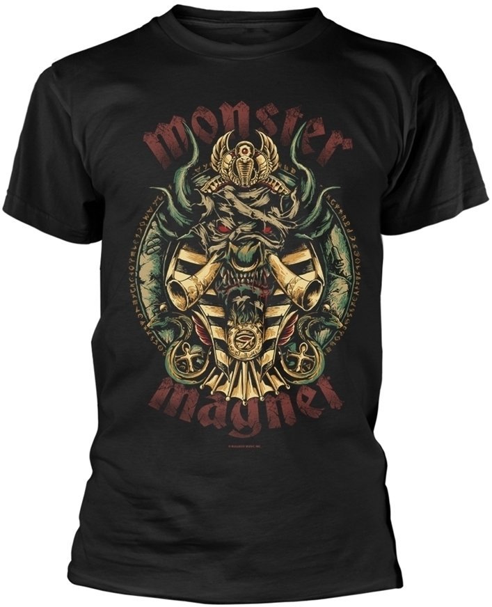 T-shirt Monster Magnet T-shirt Jungle Pharoah Homme Noir 2XL