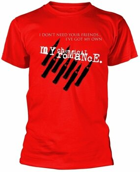 T-Shirt My Chemical Romance T-Shirt Friends Herren Red S - 1